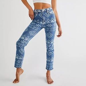 “The High Road” high-rise The Madison Crop Blank NYC jeans